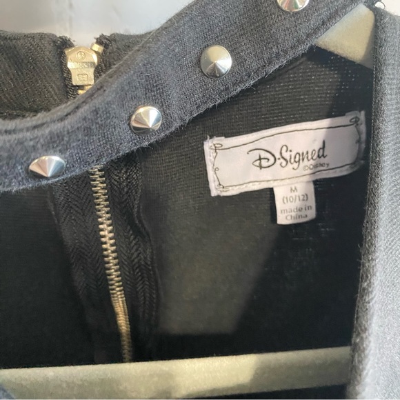 D-Signed Disney Descendants 2 EVIE Sparkly Choker Studs Girl’s Dress SZ M 10/12 - Picture 2 of 7